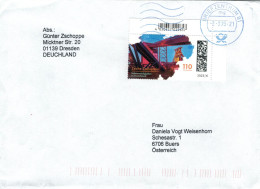 BZ 01 2023 Zeche Zollverein Matrix Allonge - Lettres & Documents