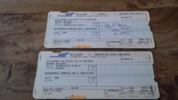 152/ BILLET DE TRAIN EPART VERSAILLES ARRIVEZ DIEPPE  2003 - Spoorweg