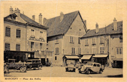 70-MARCIGNY- PLACE DES HALLES - Otros & Sin Clasificación