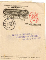 EMA Meter Freistempel B115 Pub Advertiing Caoutchouc Liège 1926 - ...-1959