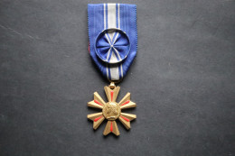 Ordre Médaille France   Mérite Du Sang  Officier 1er Modèle - Frankrijk