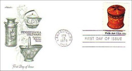 USA Pennsylvania Toleware Fer Blanc FDC ( A60 709) - Minerales