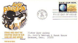 USA Save Our Soil Conservation Des Sols FDC ( A60 686) - Nature