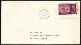 USA Pulitzer 1947 FDC ( A60 411) - 1941-1950