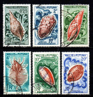Wallis Et Futuna  - 1962  -  Coquillages  - N° 162 à 167  - Oblit - Used - Oblitérés