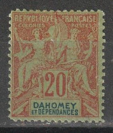 Dahomey N° 10 * - Unused Stamps