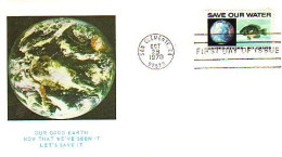 USA Save Our Water Economisez L'eau FDC ( A61 920) - Eau