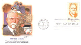USA FDC Horace Moses ( A61 659) - 1981-1990