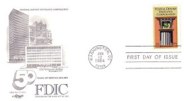 USA FDC Federal Deposit Insurance ( A61 639) - 1981-1990