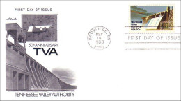USA FDC Tenessee Valley Authority ( A61 613) - Ponti