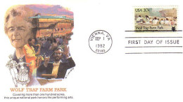 USA FDC Wolf Trap Farm Park ( A61 587) - Theatre