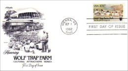 USA FDC Wolf Trap Farm Park ( A61 586) - Theater