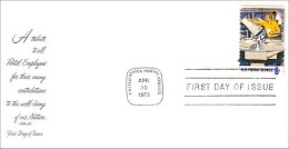 USA FDC Mail Carrier Metiers De La Poste ( A61 360) - Altri & Non Classificati