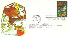 USA FDC Perruche Parrot ( A61 341) - Papageien