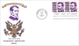 USA FDC Francis Parkman Pair ( A61 301) - 1961-1970
