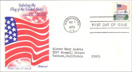 USA FDC Flag 6c ( A61 319) - 1961-1970