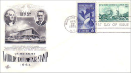 USA FDC New York World Fair Steel ( A61 284) - 1961-1970