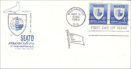 USA FDC Seato Ministers ( A61 255) - 1981-1990