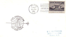 USA FDC First Flight Pan American Boston - New York - San Juan P.R. ( A61 159) - Schmuck-FDC