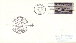 USA FDC First Flight Pan American Boston - New York - San Juan P.R. ( A61 158) - Omslagen Van Evenementen