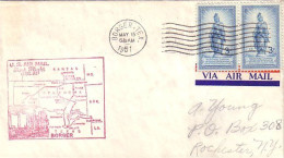 USA FDC First Air Mail Service Borger TX ( A61 112) - Sobres De Eventos