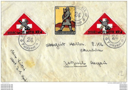 9-55 -  Enveloppe 2ème  Guerre Mondiale "Mot Mitr 24" Fedpost - Documents