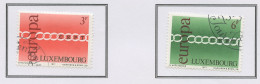 Luxembourg - Luxemburg 1971 Y&T N°774 à 775 - Michel N°824 à 825 (o) - EUROPA - Used Stamps