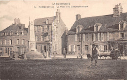 61-RANES- LA PLACE ET LE MONUMENT DE 1914 - Other & Unclassified