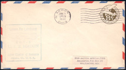 USA Zeppelin ZRS-5 USS Macon Leaves For Lakehurst June 23 1933 ( A62 201) - Zeppeline