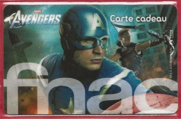 Carte Cadeau FNAC  Avengers - Cartes De Fidélité Et Cadeau