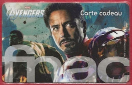 Carte Cadeau FNAC  Avengers - Gift And Loyalty Cards