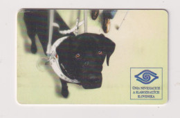 SLOVAKIA  - Guide Dog For The Blind Chip Phonecard - Eslovaquia