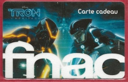 Carte Cadeau FNAC  Tron - Cartes De Fidélité Et Cadeau