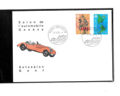 1200 Genève - Salon De L'automobile - 02 03 1993 - Beli FDC 033 - Lettres & Documents