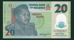 # # # Banknote Nigeria 20 Naira 2007 UNC (P-34) # # # - Nigeria