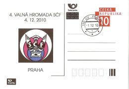 CDV A 180 Czech Republic Valna Hromada SCF - Gathering Of The Czech Philatelic Union 2010 - Cartes Postales