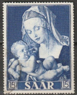Saarland1954 MiNr.353 O Gestempelt Marianisches Jahr Gemälde ( B231 ) Günstige Versandkosten - Oblitérés