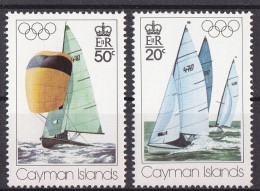 Olympics 1976 - Sailing - CAYMAN ISLANDS - Set MNH - Ete 1976: Montréal