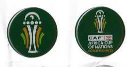 COTE D'IVOIRE.Akwaba (Bienvenu) En Côte D'Ivoire .Africa Cup Of Nations 2023 FOOTBALL.(CAF) 2 Fridge Magnets - Coupe D'Afrique Des Nations