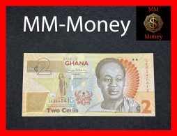 GHANA  2  Cedis  4.8.2017   P. 37 A  But New     UNC - Ghana