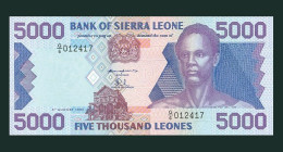 # # # Banknote Aus Sierra Leone 5.000 Leones 1997 UNC (P-25) # # # - Sierra Leone