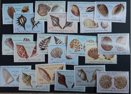 Coquillages Shells // Série Complète Neuve ** MNH ; Angola 582/601 (1974) Cote 30 € - Angola