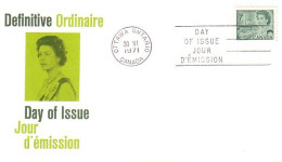 Canada Transports Tranportation FDC ( A70 911) - 1971-1980