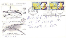 Canada Meteorology Météorologie Paire FDC ( A70 804) - Klimaat & Meteorologie