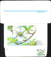 Canada Floral Domestogramme 15c Pacific Dogwood Cornouiller ( A70 223b) - 1953-.... Elizabeth II