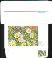 Canada Floral Domestogramme 15c Mountain Avens Dryade ( A70 220b) - 1953-.... Regering Van Elizabeth II
