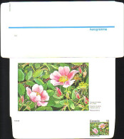 Canada Floral Domestogramme 15c Wild Rose Aciculaire ( A70 222b) - 1953-.... Reinado De Elizabeth II