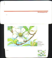 Canada Floral Domestogramme 8c Pacific Dogwood Cornouiller ( A70 211b) - 1953-.... Regno Di Elizabeth II