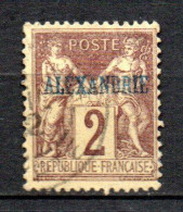 Col41 Colonies Alexandrie N° 2 Oblitéré Cote  4,00 € - Used Stamps