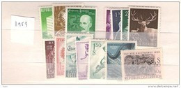 1959 MNH Austria, Oostenrijk, Postfris** - Años Completos